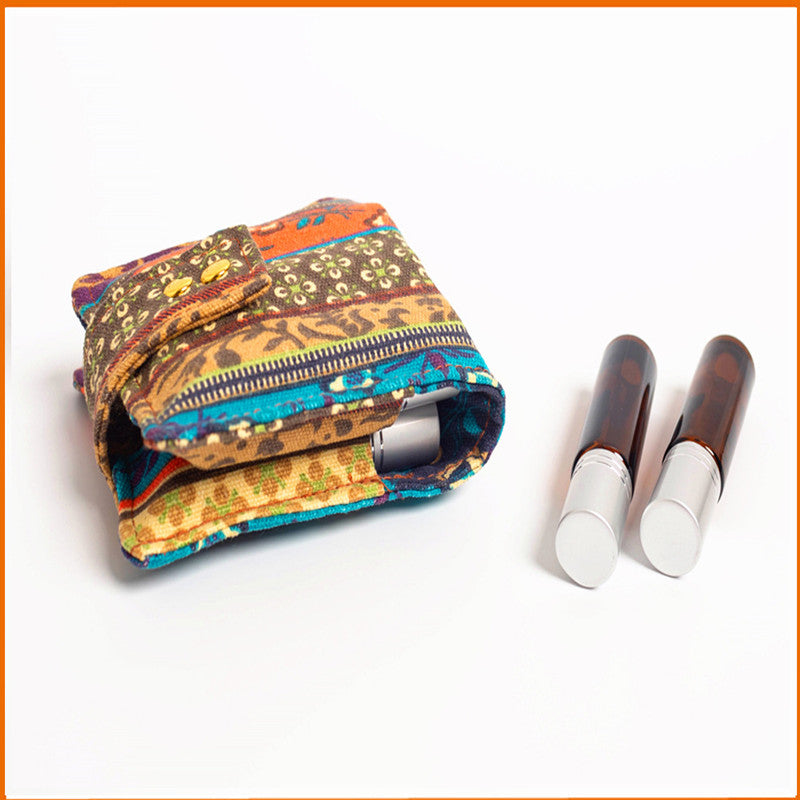 Canvas Essential Oil Storage Bag (for Roller-Balls) - The Essential Oil Boutique