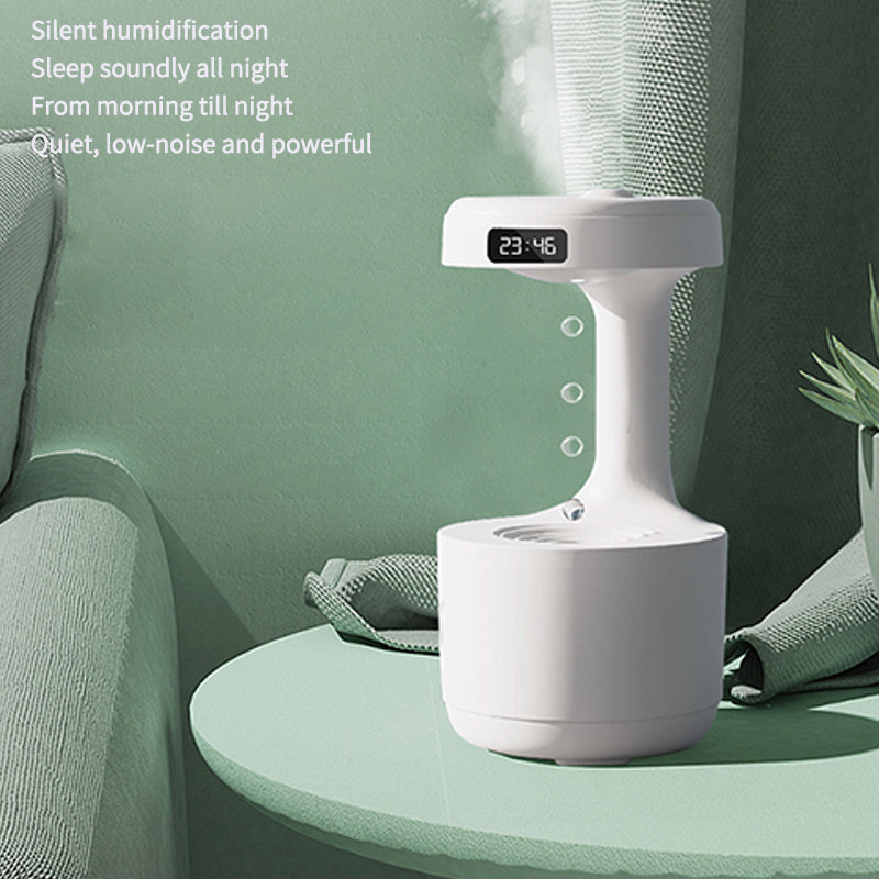 Anti-Gravity Air Humidifier- With Levitating Water Drops - The Essential Oil Boutique, Essential Oil Diffuser, Essential Oil, aroma, aromatherapy, diffuser, scent,  essential oils, humidifier, mist, portable, best diffusers for home, flame aroma diffuser, usb diffuser, mushroom diffuser,  aroma humidifier, small diffuser, wood diffuser, car essential oil diffuser, aroma essential oil diffuser