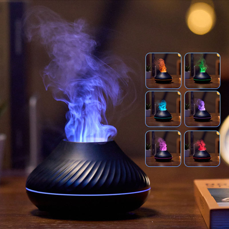 Flame Effect Aroma Diffuser and Humidifier,  Essential Oil Diffuser, Essential Oil, aroma, aromatherapy, diffuser, scent,  essential oils, humidifier, mist, portable, best diffusers for home, flame aroma diffuser, usb diffuser, mushroom diffuser,  aroma humidifier, small diffuser, wood diffuser, car essential oil diffuser, aroma essential oil diffuser