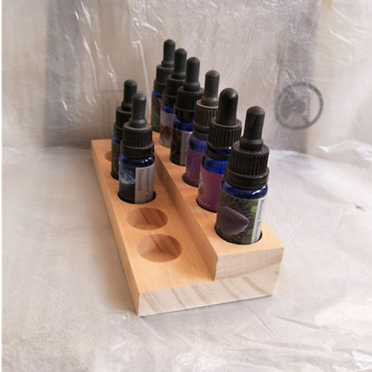 Essential Oil Wooden Display Stand - The Essential Oil Boutique