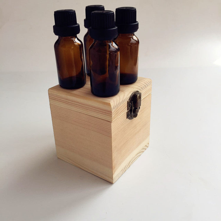 Essential Oil Bottle Wooden Box - The Essential Oil Boutique