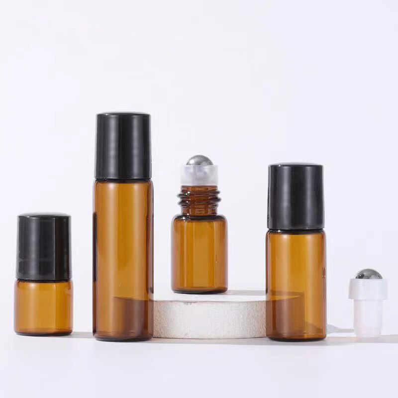1ml 2ml 3ml 5ml Glass Roller-Bottles Vials For Essential Oils - The Essential Oil Boutique